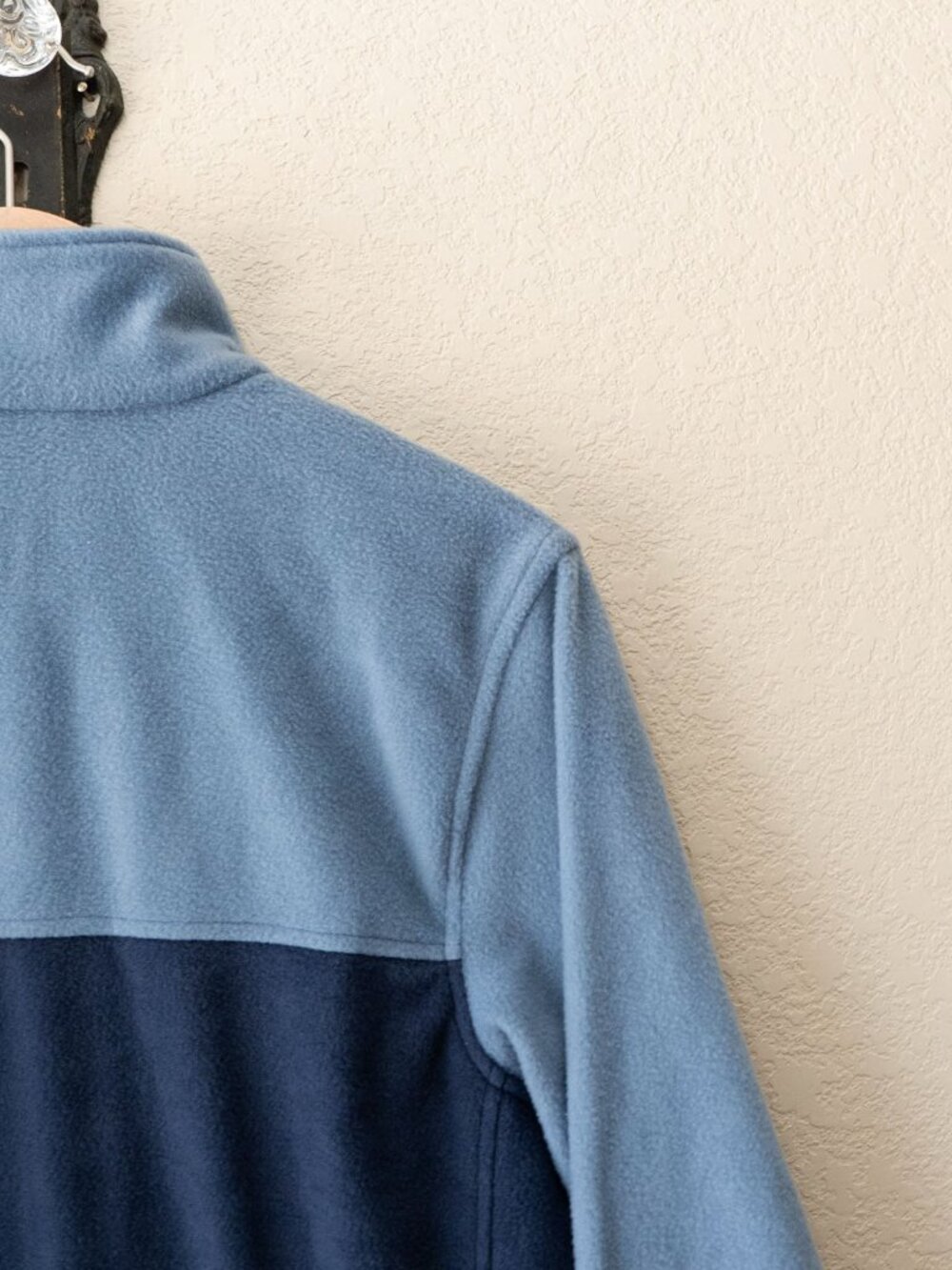Columbia Steens Mountain 2.0 Fleece Jacket Men S Blue Navy Colorblock Full Zip - Picture 11 of 14